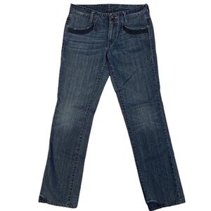 Armani X Exchange Dark Wash Straight Leg Jeans